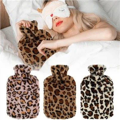 Leopard Faux fur Kub Dej Lub raj mis npog
