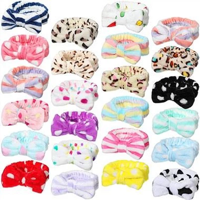 Mos Coral Fleece Makeup Headband