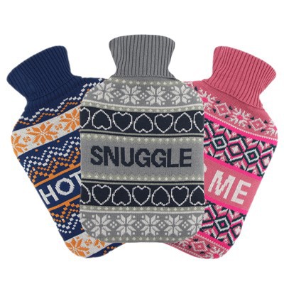 1000ml / 2000ml Kub Dej Hnab Nrog Knit Npog