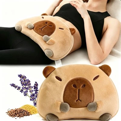 Ntxim hlub Capybara Microwave Heating Pads Rau Menstrual Cramps
